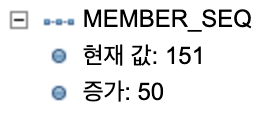 H2에서 시퀀스 상태